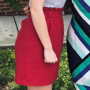 Paper bag skirt / Lauren James